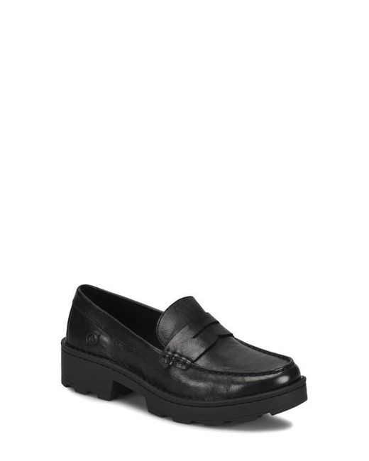 Børn Black Carrera Platform Penny Loafer