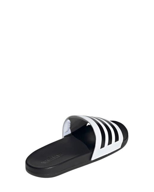 Adidas White Gender Inclusive Adilette Comfort Sport Slide Sandal