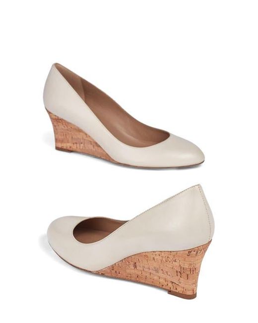 L.K.Bennett Brown Eevi Wedge Pump