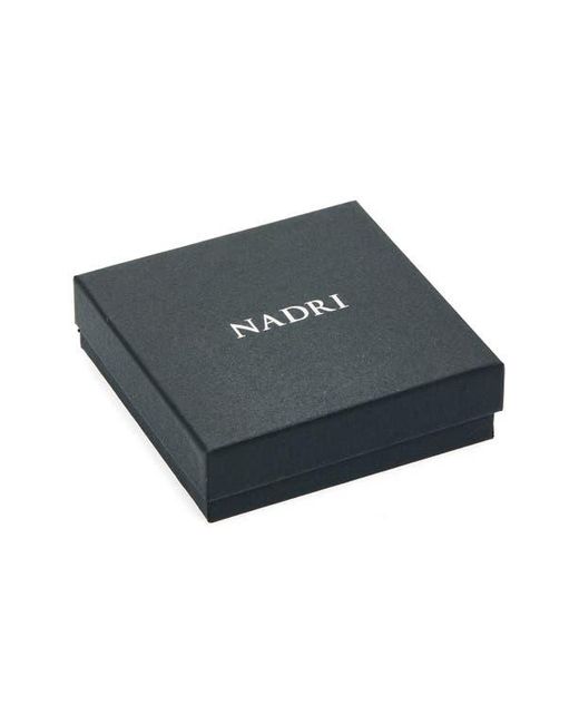 Nadri Multicolor Channel Set Cz Hinged Bangle Bracelet