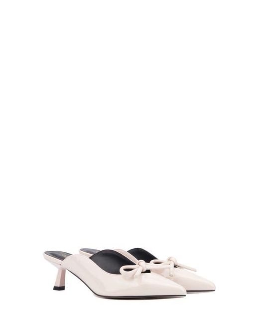 TORGEIS White Tamyra Pointed Toe Pump