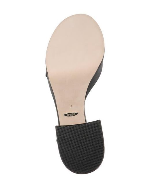 Badgley Mischka Black Party Ankle Strap Platform Sandal