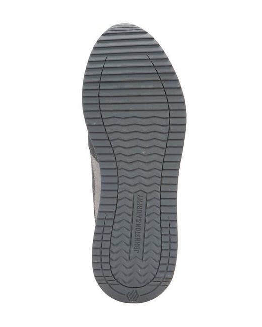 Johnston & Murphy Gray Chase Perforated Sneaker for men