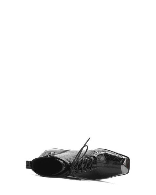 Ninety Union Black Fantastic Lace Up Boot