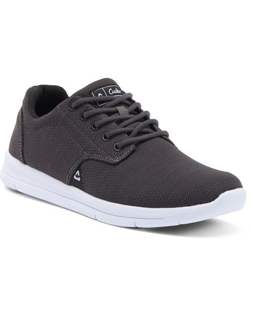 Travis Mathew Black The Daily Sneaker for men