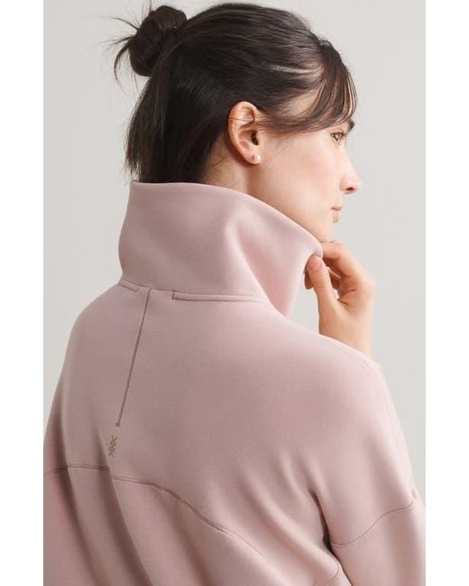 Rhone Pink Dreamglow Half Zip
