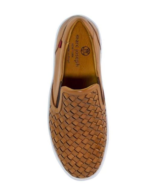 Marc Joseph New York Brown Crawford Ave Slip-On Sneaker for men