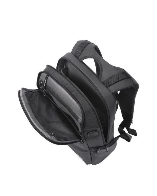 Hedgren Black Tram Laptop Backpack for men