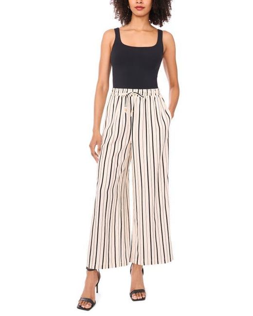 Halogen® Multicolor Stripe Drawstring Wide Leg Pants
