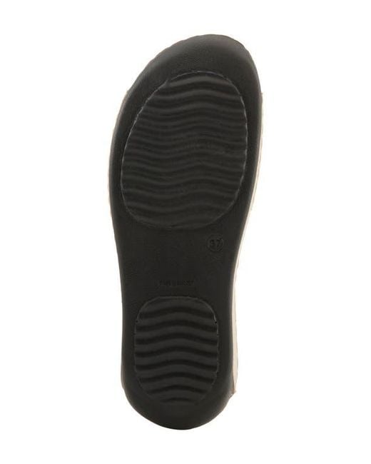 Flexus by Spring Step Natural Rhinestone Lasercut Slide Sandal