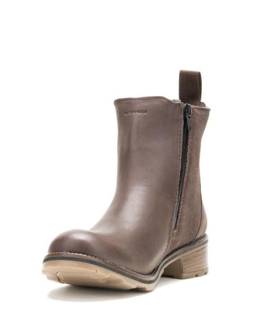 Kamik Brown Isabellalo Waterproof Ankle Boot