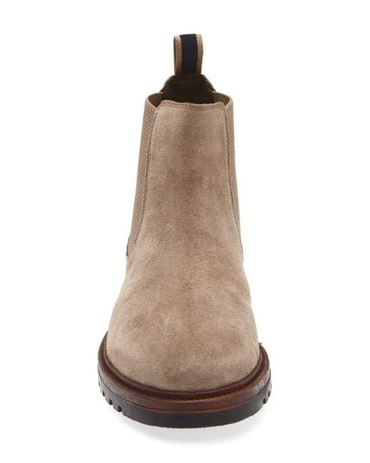 Steve Madden Brown Emden Lug Sole Chelsea Boot for men