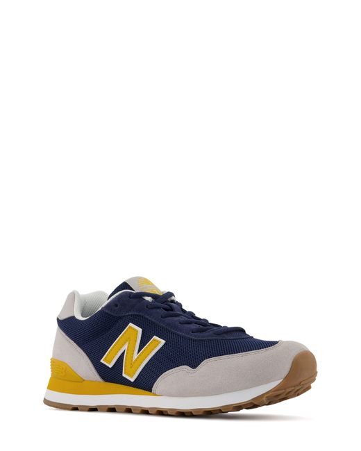 New Balance 515 Classic Running Sneaker In Natural Indigovarsity Gold