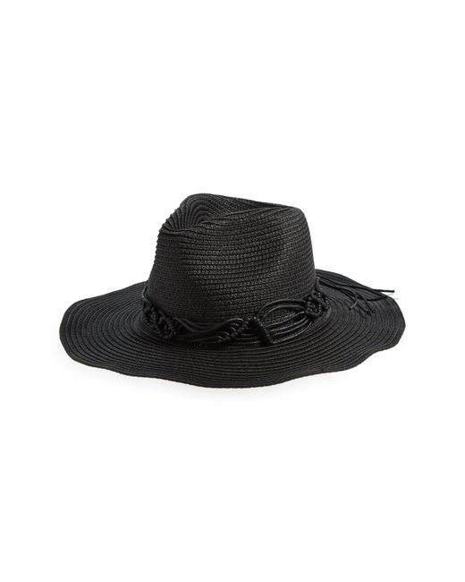 Melrose and Market Black Packable Western Hat
