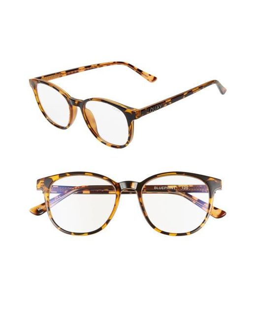 Quay Brown Australia Blueprint 48Mm Light Filtering Glasses