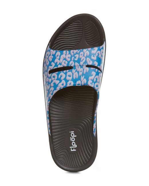 FLOOPI Blue Sophie Comfort Slide Sandal