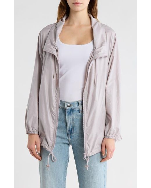 Bernardo Gray Windbreaker Jacket