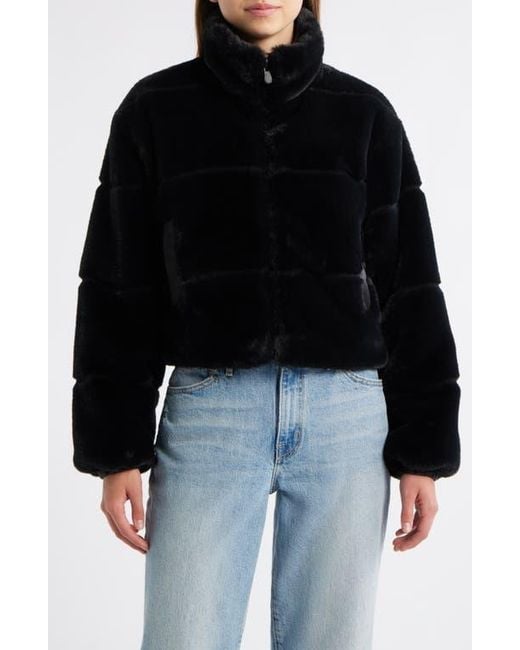 Save The Duck Black Yuki Reversible Jacket