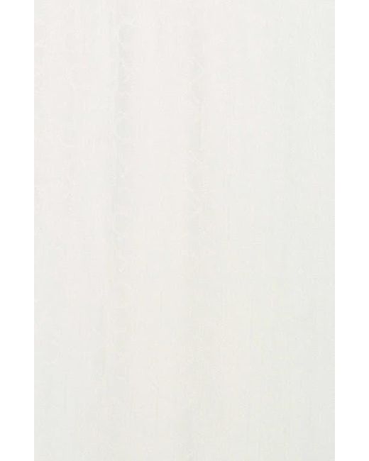 Calvin Klein Black Monogram Logo Pashmina Scarf