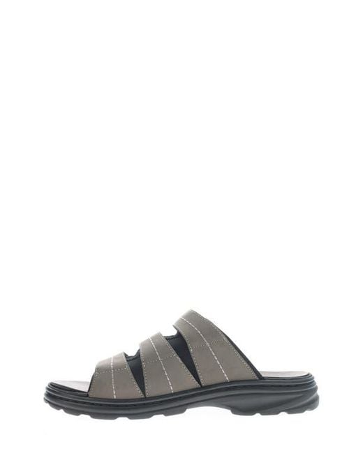 Propet Gray Hatcher Sandal for men
