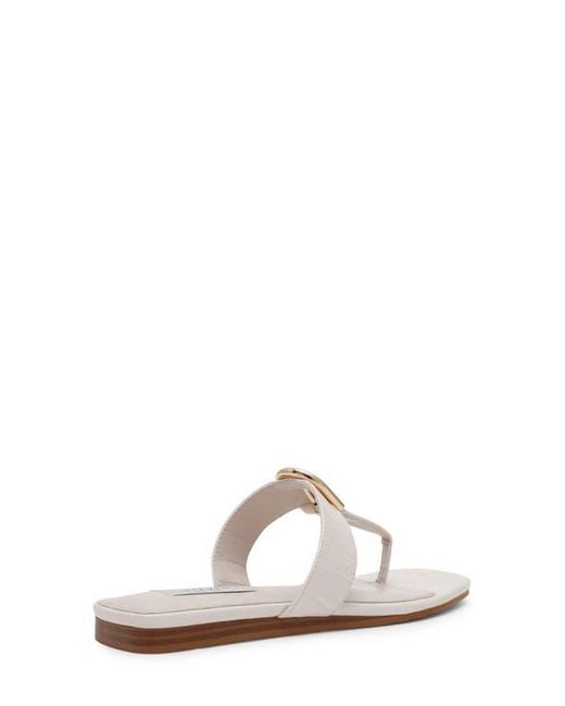 Steven New York White Pava Sandal
