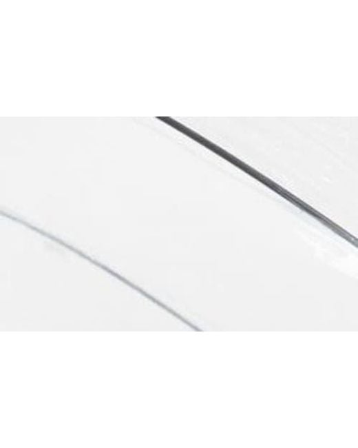 Shedrain White Automatic Open Clear Bubble Stick Umbrella