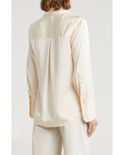 A.L.C. Natural Aiden Button-Up Shirt