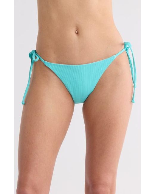 Becca Blue Side Tie Bikini Bottoms