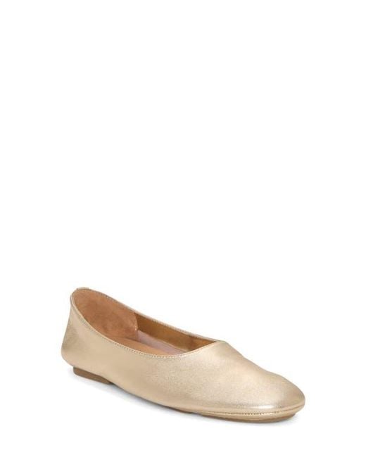 Vince Camuto Natural Catisha Ballet Flat