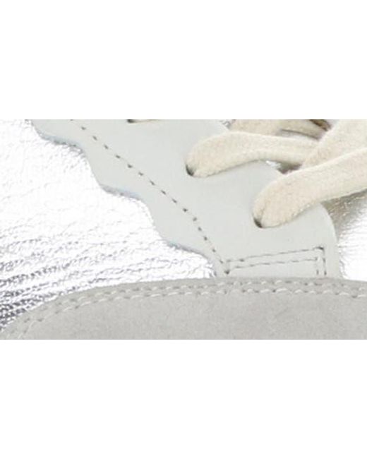 Bos. & Co. White Myra Platform Sneaker