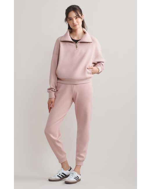 Rhone Pink Dreamglow Half Zip