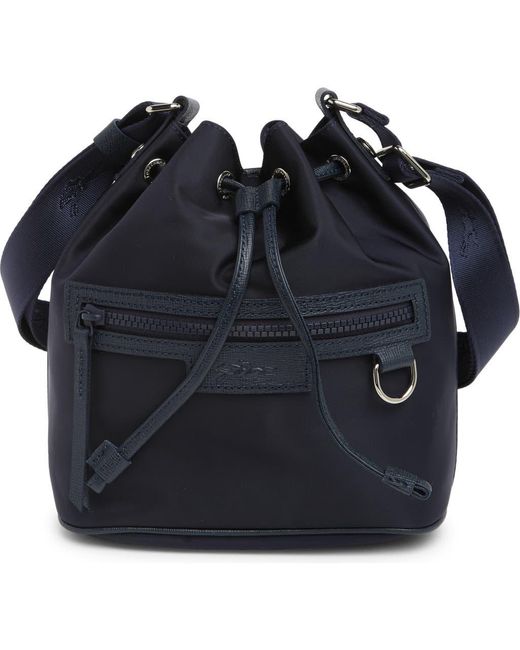 Longchamp Small Le Pliage Neoprene Bucket Bag in Blue Lyst