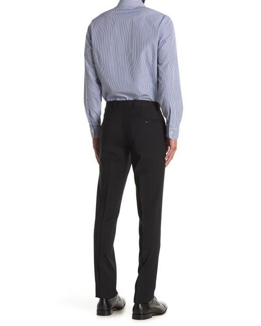 Ted Baker Blue Jarrett Flat Front Trouser for men