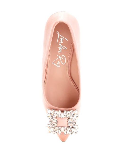 LONDON RAG Pink Peyton Pointed Toe Pump