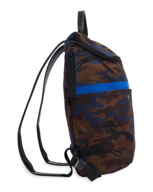 Longchamp Blue Gbn Camo Backpack