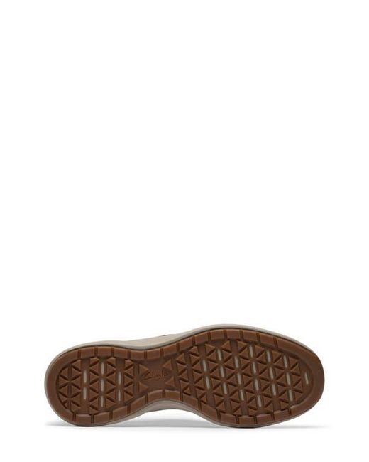 Clarks Brown Mullan Moc Toe Derby for men