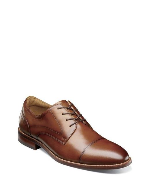 Florsheim Brown Ruvo Cap Toe Derby for men