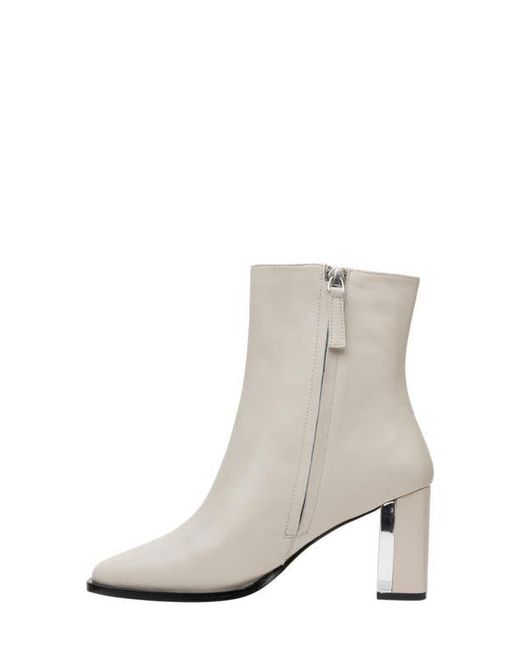 Linea Paolo White Valentin Bootie