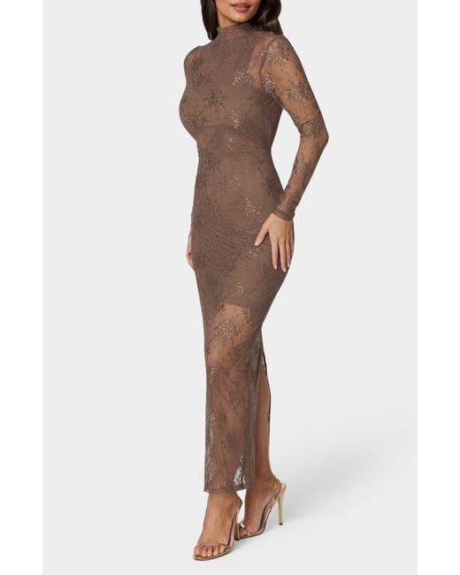 brown illusion dress Brown Ballroom Dress-Chocolate Fantasy main image 0