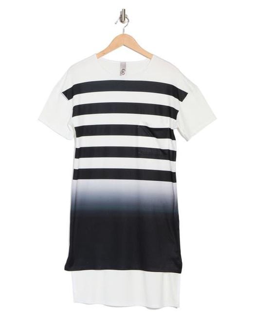 Go Couture Black High Low Tunic T-Shirt Dress