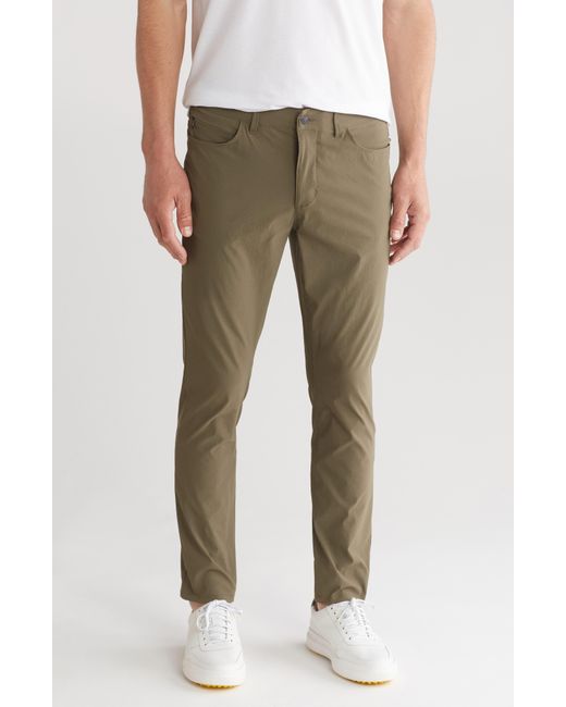 DKNY Green Essential Tech Stretch Pants for men