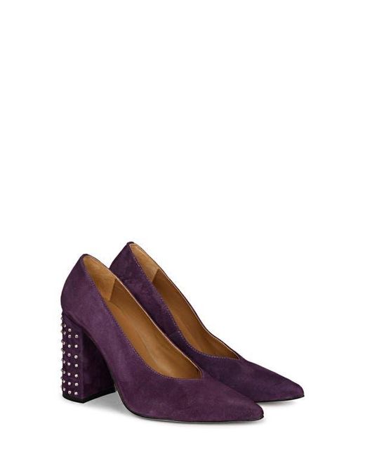 Saint G. Purple Pamina Pointed Toe Pump