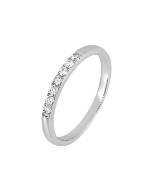 Bony Levy White Diamond Stacking Ring