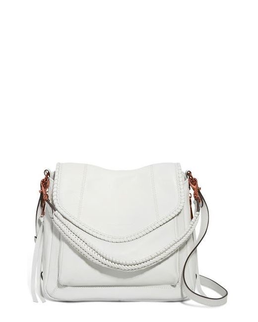 Aimee Kestenberg White All For Love Convertible Leather Shoulder Bag