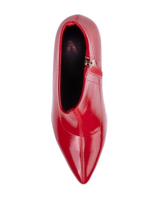 Ninety Union Red Greece Pointed Toe Bootie