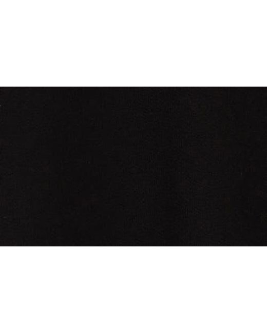 Calvin Klein Black Johnny Collar Crepe Jersey Polo for men