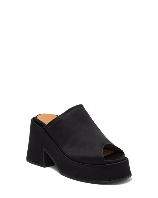 Ganni Retro Platform Sandal in Black Lyst