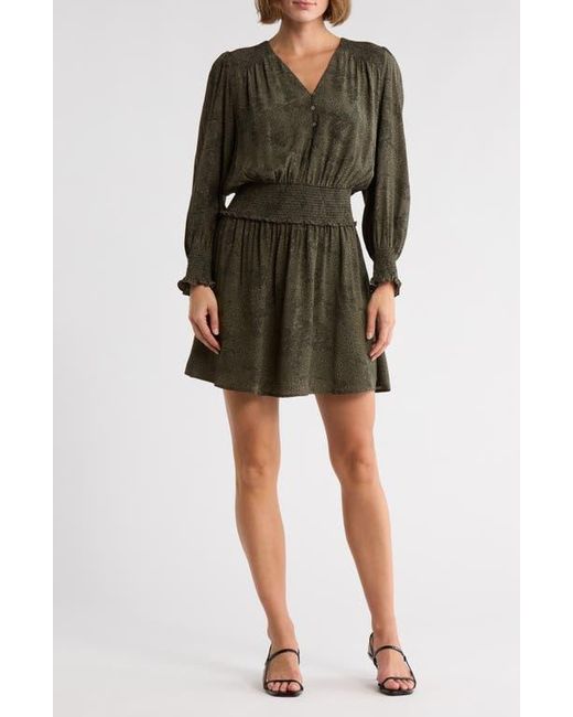 Rails Zana Long Sleeve Fit & Flare Dress in Green | Lyst Rails Zana Long Sleeve Fit & Flare Dress in Green | Lyst