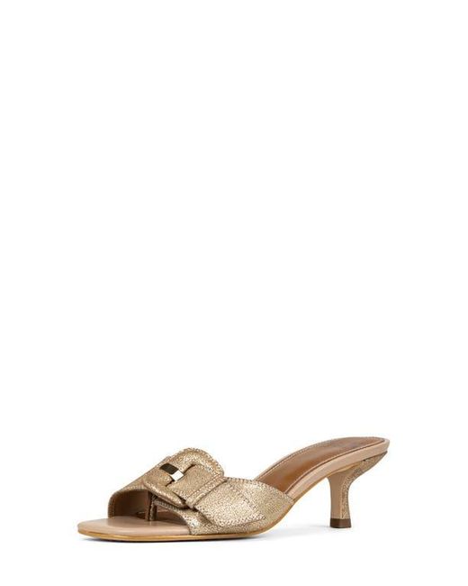 Donald J Pliner Multicolor Buckle Slide Sandal