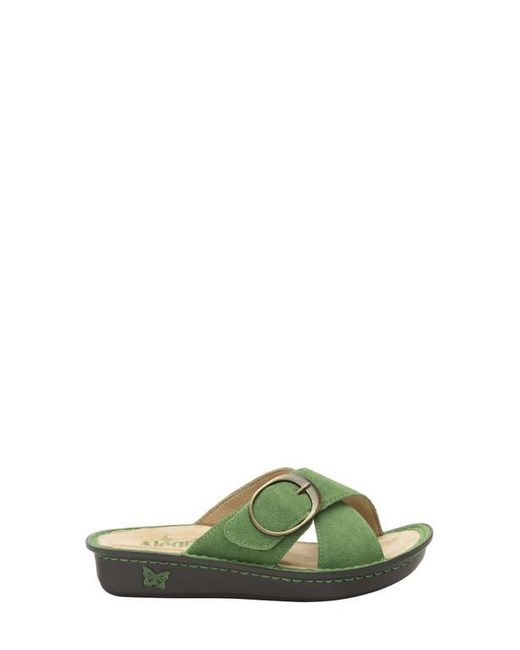 Alegria By Pg Lite Green Vanya Loretta Slide Sandal